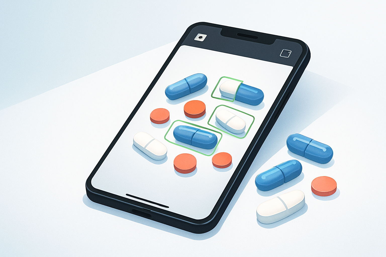 Pill AI Counter Icon